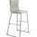 Titan High Chair, Size 6, in Grey with a sleek plastic seat and metallic frame.
