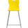 Titan High Chair in bright yellow, featuring an easy-clean surface and anti-slip base, designed for classroom use.