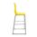 Titan High Chair in yellow, featuring an anti-tilt design, ergonomic support, and easy-clean surface for educational settings.
