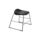 Titan Stool Size 3 with a grey frame and black seat. Modern design with sturdy construction.