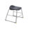 Titan Stool, Size 3, grey frame with charcoal seat, designed for versatile seating solutions.