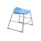 Titan Stool Size 3 with a grey frame and sky blue seat, featuring a sleek and modern design.