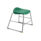 Titan Stool, Size 3, grey frame with a green seat, designed for durability and modern style.