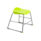 Titan Stool, Size 3, with a grey frame and lime seat.