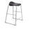 Titan Stool Size 6, with a grey frame and black seat, featuring a modern design and sturdy construction.