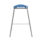 Titan Stool in blue with a grey anti-tilt base, designed for ergonomic classroom seating and easy stackability.