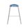Titan Stool in blue with a grey anti-tilt base, designed for ergonomic classroom seating and easy stackability.