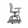 Titan Arc Community Swivel Chair with Arm Tablet