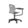 Titan Arc Swivel Chair with Arm Tablet