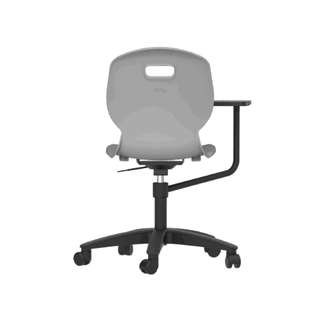 Titan Arc Swivel Chair with Arm Tablet