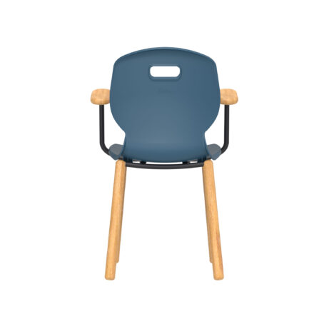 Titan Arc Wooden Four Leg Frame with Arms
