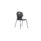 Titan Arc 4 Leg Chair, Size 5, in Anthracite with a sleek design and durable legs.