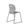 Titan Arc Skid Chair in gray with a skid-frame base, designed for educational seating and modern workspaces.
