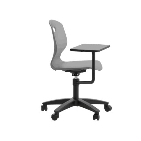 Titan Arc Swivel Tilt Chair with Arm Tablet
