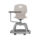 Titan Arc Swivel Tilt Chair with Arm Tablet