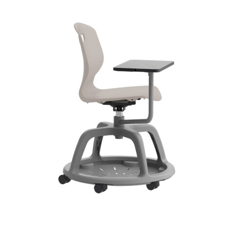 Titan Arc Swivel Tilt Chair with Arm Tablet