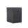 TC Steel 2 Drawer Filing Cabinet in black with two lockable drawers for secure document storage.