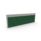 Toolrail Type 2 Toolbar Screen, 1200mm size, silver frame, featuring a green Unlimited Band 3 fabric panel.