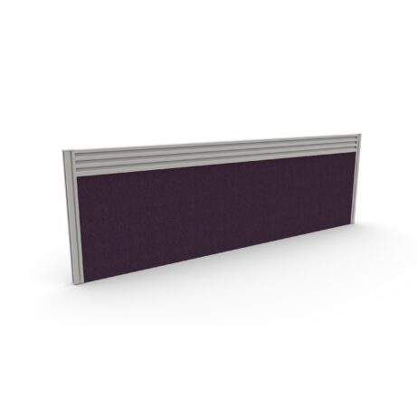 Toolrail Type 2 Toolbar Screen, 1400mm size, silver frame, covered in Unlimited Band 2 fabric.