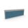 Toolrail Type 2 Toolbar Screen, 1600mm, silver frame, with Unlimited Band 1 blue fabric panel.