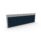 Toolrail Type 2 Toolbar Screen, 1600mm, Silver frame, Unlimited Band 4 fabric in dark blue.