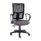 Touch Mesh Task Chair with a breathable mesh back, adjustable height, and a multi-colored striped seat pad.