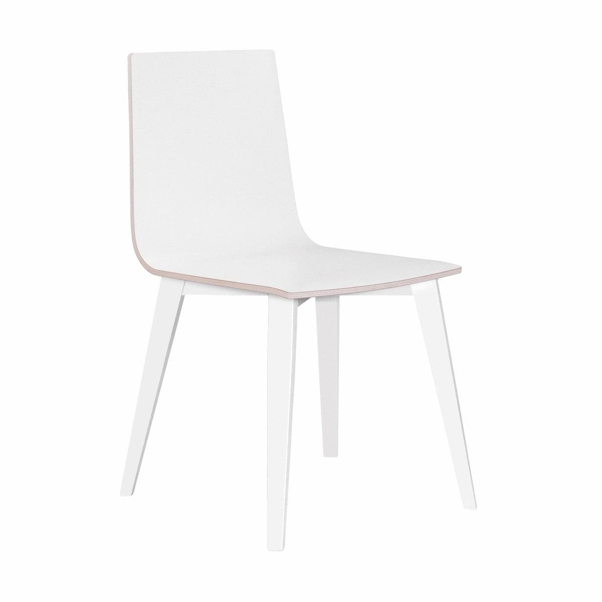 Multiply Wooden Shell Chair on Wooden Legs