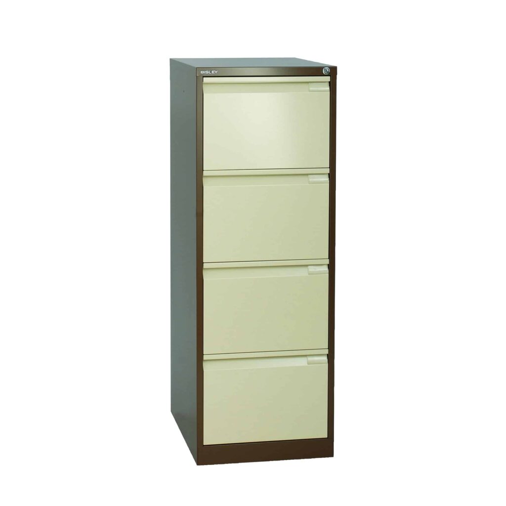 Bisley 4 Drawer Classic Steel Filing Cabinet