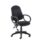 Calypso Ergo 2 Lever Office Chair in black, featuring lumbar pump, curved back, adjustable height, and 5-star base.