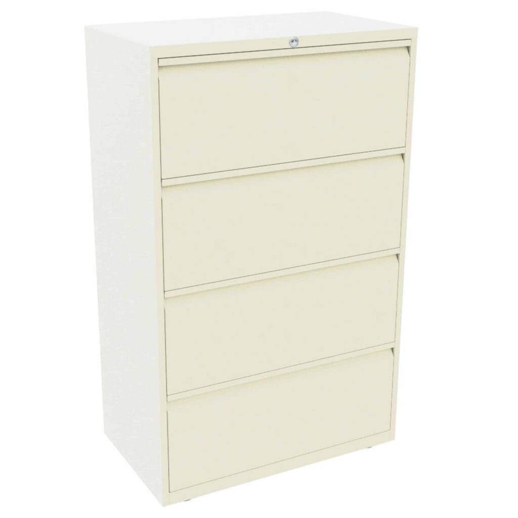Bisley Essentials Steel 4 Drawer Side Filer