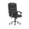 Moore Deluxe High Back Black Executive Office Chair with padded arms and chrome base, designed for comfort and support.