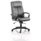 Plaza High Back Executive Black Leather Office Chair with Arms
