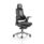 Zure High Back Black Shell Executive Office Chair with breathable mesh back, integrated headrest, and ergonomic arm support.