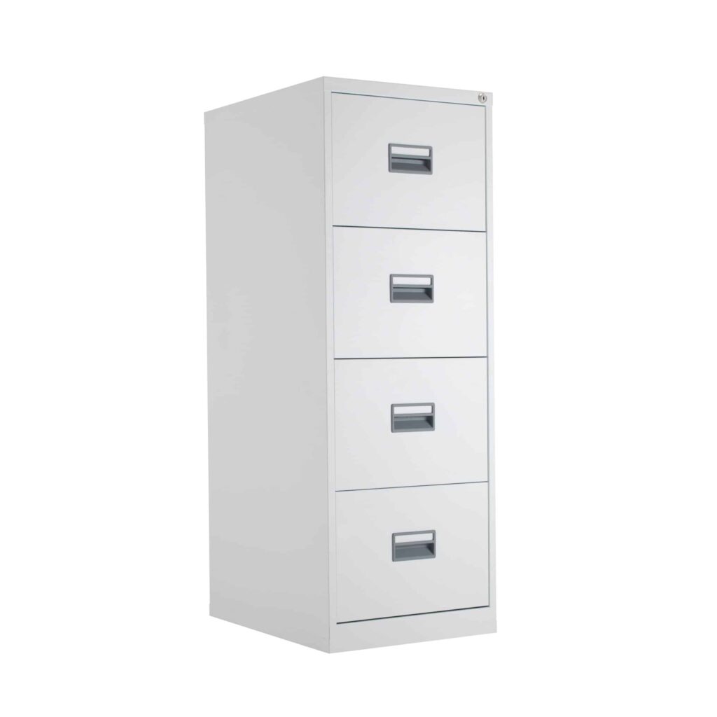 TC Steel 4 Drawer Filing Cabinet
