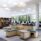 Modular PLATFORMS Additions seating blocks in a contemporary office space, designed for flexible layouts and collaboration.