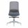 Solo Grey Mesh Back Chair with breathable mesh back, adjustable seat height, and lumbar support. Ideal for long desk use.