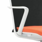 Breeze Grey Mesh Back Chair – Arm Options: Grey Fixed Arms