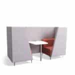 2-Seater Angled Booth