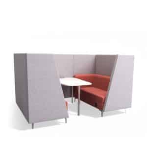 SIMOOM 4-Seater Booth - Fabric