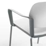 Chalk White Seat / Ice Grey Frame