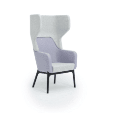 HARC TUB High Back Lounge Chair Wooden Legs