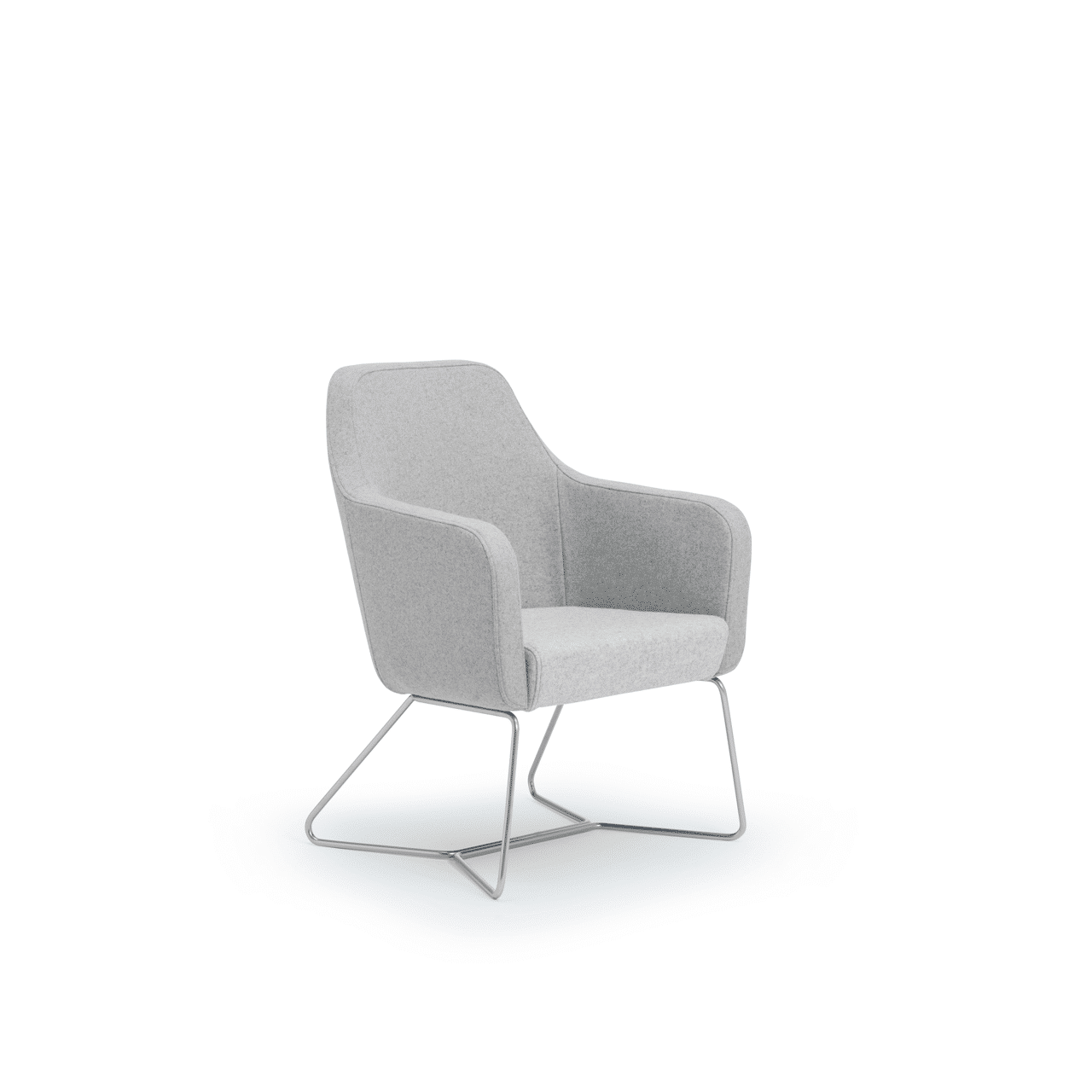 HARC TUB Low Back Chair Skid Frame