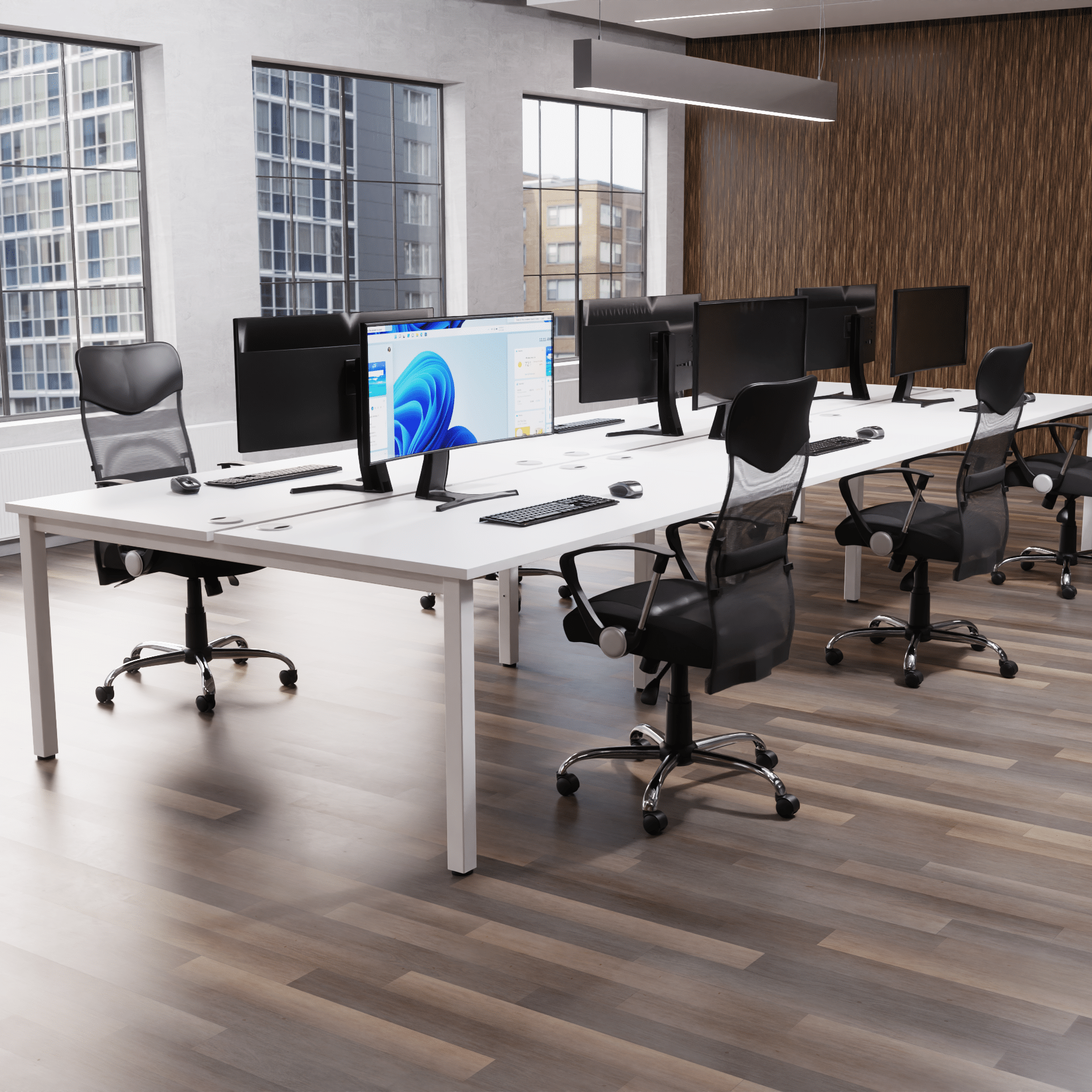 Impulse Bench Desks