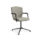 KEY Meet Full Back conference chair with gray upholstery and black four-legged frame, designed for flexible meeting spaces.