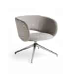 Large Shell on Swivel Base - 430mm seat height