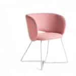 Small Shell on Skid Frame - seat height 460mm 