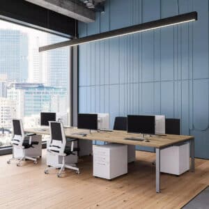 Veta Double Bench Desk