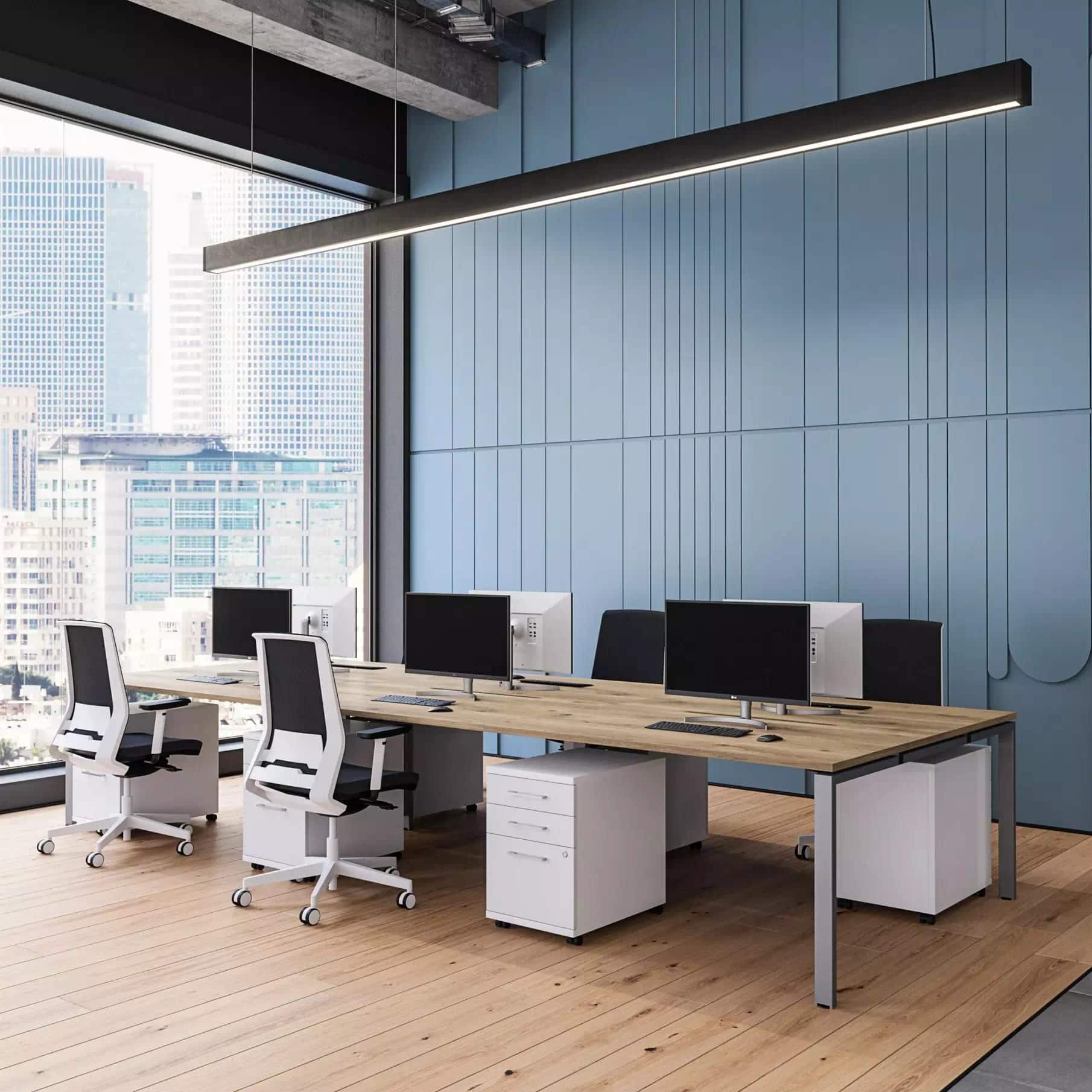 Veta Double Bench Desk