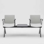 SHILA Beam – Model: Bench with Fixed 2-Seats & Fixed Table Position