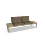 Bench with 2-Chairs & 2-Half Tables